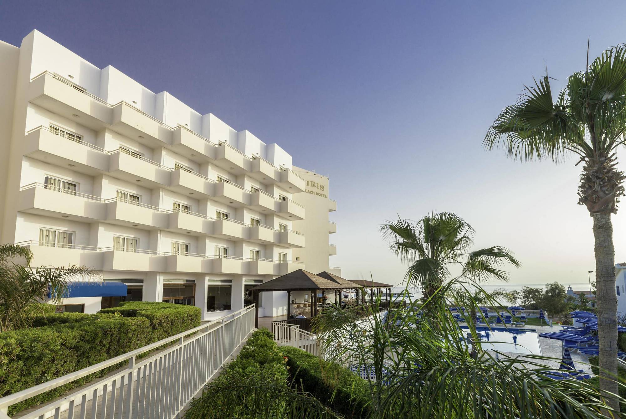 Iris Beach Hotel Protaras Esterno foto